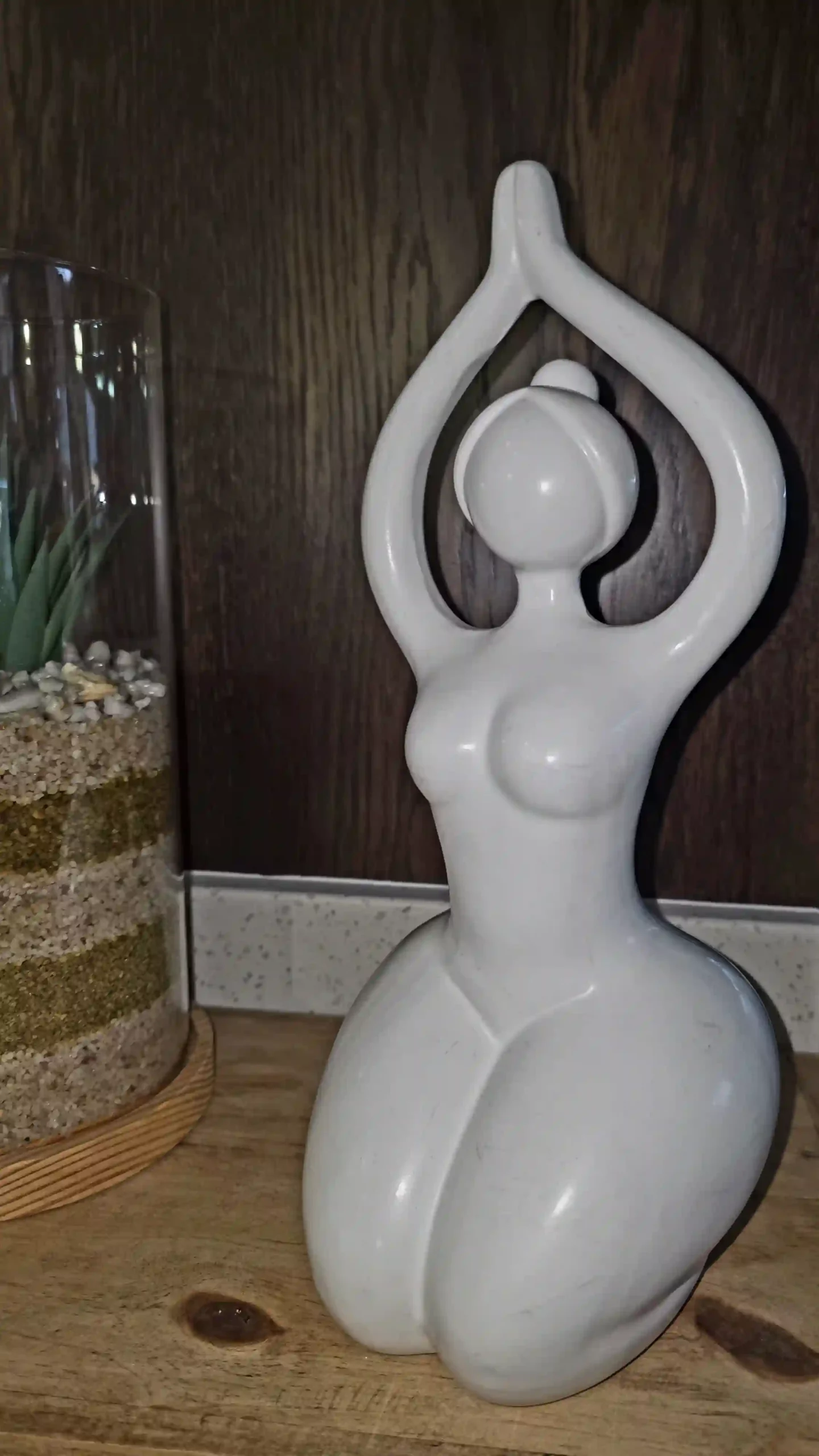 White Curvy Lady Ornament - Image 5