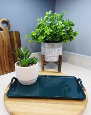 Emerald Green - Ceramic Serving Tray