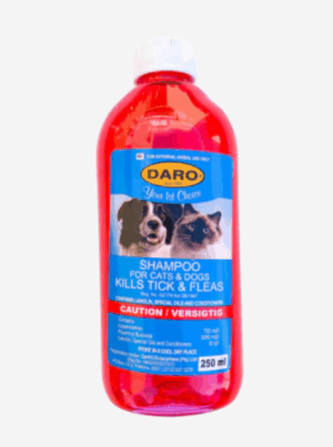 Dog Tick & Flea Shampoo - Daro 250ml