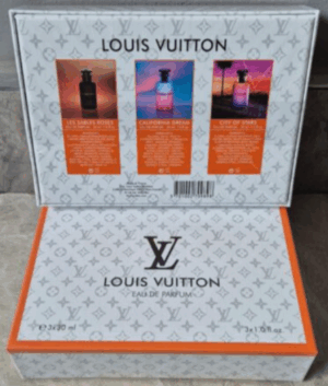 Louis Vuitton Unisex Gift Set - 3 × 30ml (Les Sables Roses / California Dream / City of Stars)